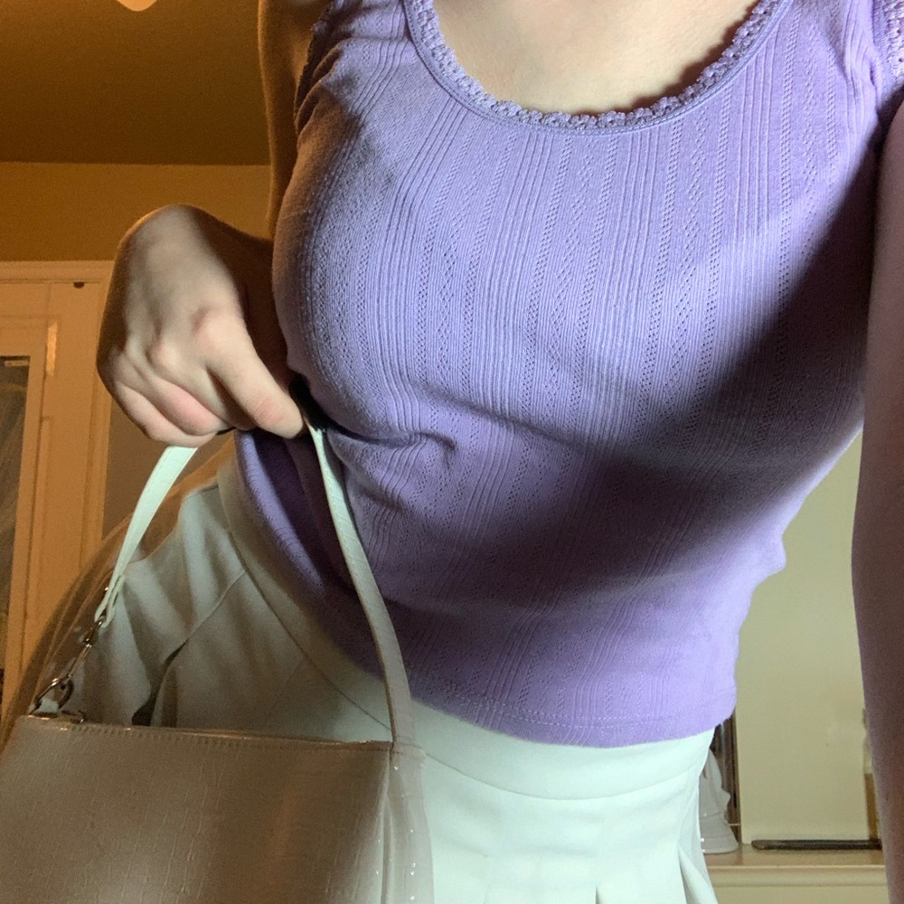 purple lace camisole size small 💜